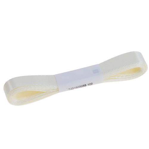 Article Ruban déco ruban cadeau crème ruban selvedge 15mm 3m