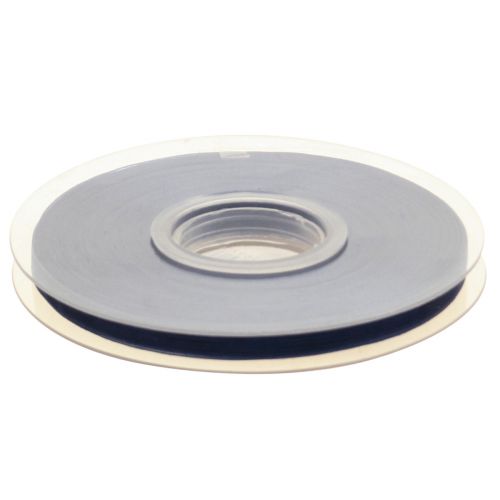 Article Ruban organza ruban cadeau bleu foncé ruban bleu lisière 6mm 50m