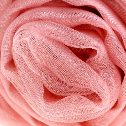 Floristik24 Tissu d'ameublement Organza rose antique 150cm x 300cm