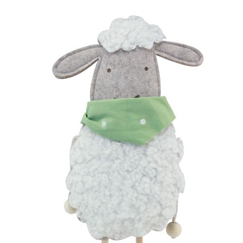 Article Décoration de Pâques décoration de table mouton figurines de décoration de Pâques 37cm 3pcs
