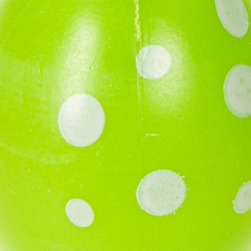 Article Œufs de Pâques à suspendre, couleurs assorties, 6 cm, lot de 12