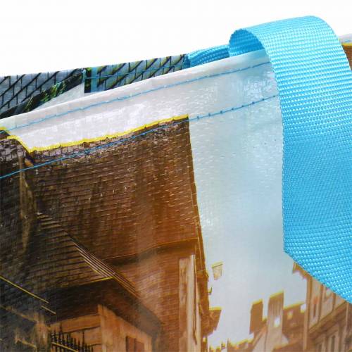 Floristik24 Sac shopping avec anses Bretagne plastique shopper 45×14×30cm