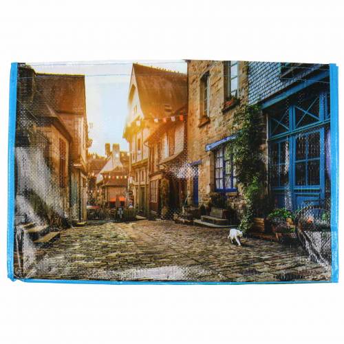 Floristik24 Sac shopping avec anses Bretagne plastique shopper 45×14×30cm