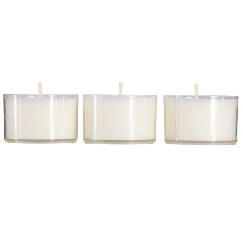 Article Bougies chauffe-plat PURE Nature Lights en cire de colza Ø38mm 40 pièces