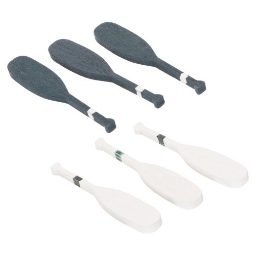 Décoration miniature de pagaie pour décor nautique, 8 cm, 18 pièces | Floristik24.be