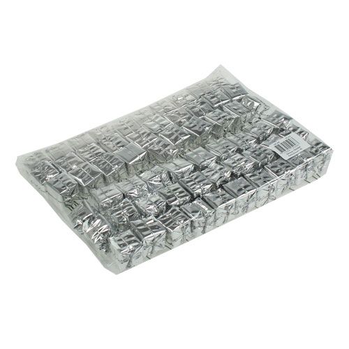 Paquet sur fil argent 2.5cm 60pcs | Floristik24.be