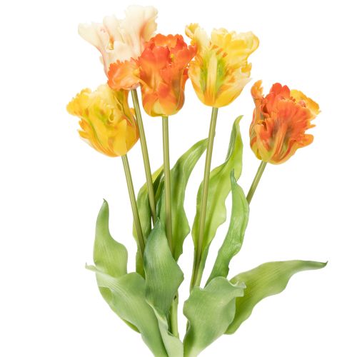 Tulipes artificielles pour une décoration élégante du salon et les occasions printanières, 53 cm