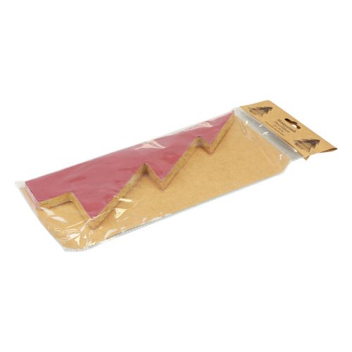 Article Sapin de Noël en papier Sapin de Noël en papier Bordeaux H30cm