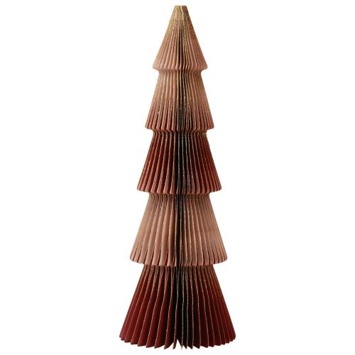 Article Sapin de Noël en papier Sapin de Noël en papier Bordeaux H60cm