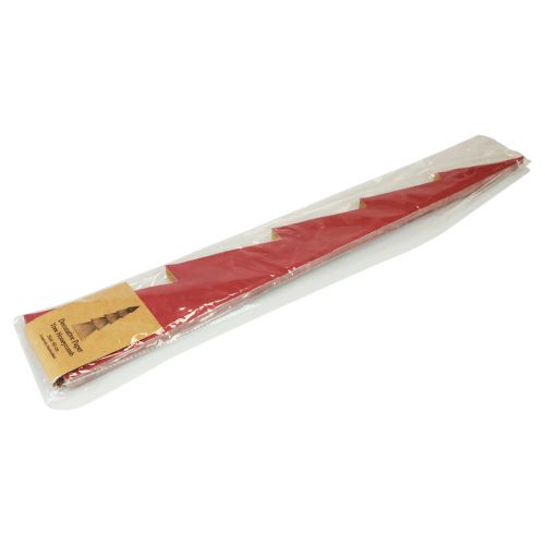 Article Sapin de Noël en papier Sapin de Noël en papier Bordeaux H60cm
