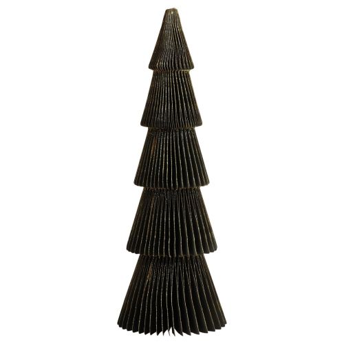 Floristik24 Sapin de Noël en Papier Sapin Petit Noir H30cm