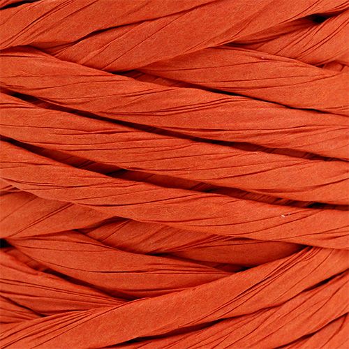 Article Cordon de papier 6mm 23m orange