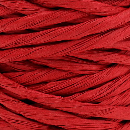 Article Cordon de papier 6mm 23m rouge