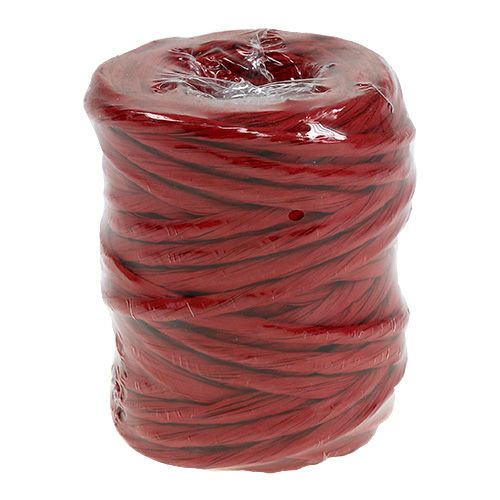 Article Cordon de papier 6mm 23m rouge