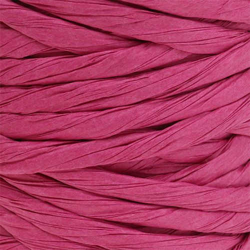 Article Cordon de papier 6mm 23m rose