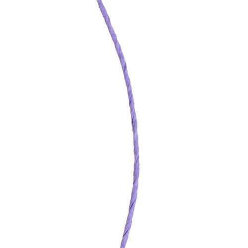 Article Cordon papier fil enroulé Ø2mm 100m lavande