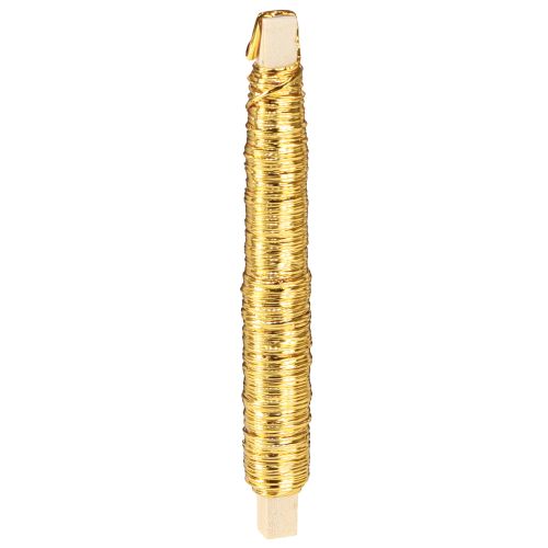 Article Cordon papier fil enroulé Ø0.8mm 22m or
