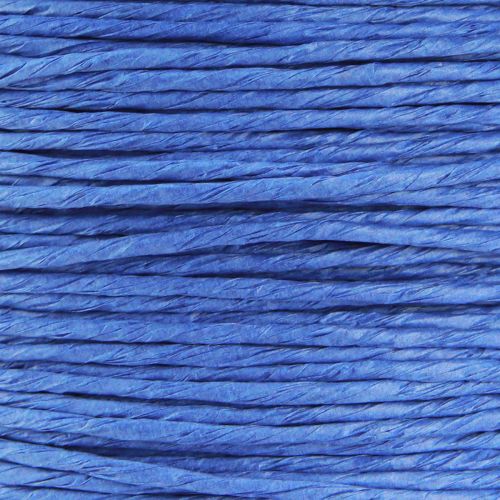 Article Cordon papier enroulé Ø2mm 100m Bleu