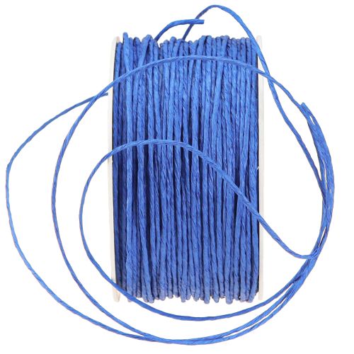 Article Cordon papier enroulé Ø2mm 100m Bleu
