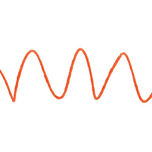 Article Cordon papier fil enroulé Ø2mm 100m orange