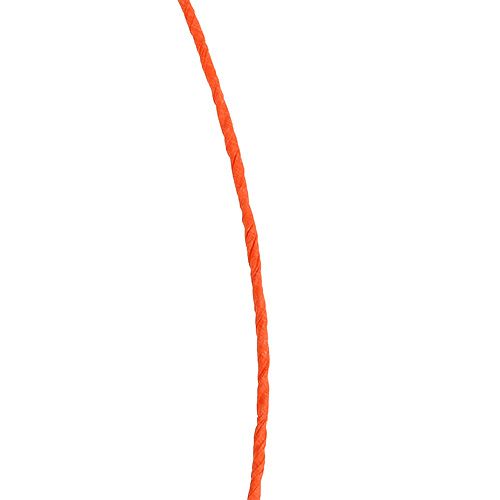 Article Cordon papier fil enroulé Ø2mm 100m orange