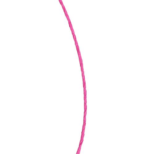 Article Cordon papier fil enroulé Ø2mm 100m rose