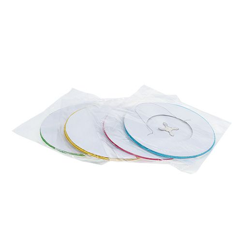 Floristik24 Lanterne en papier Ø15cm coloris assortis 4 pièces