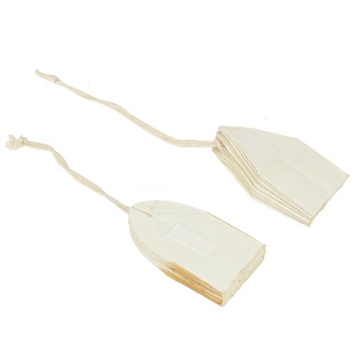 Article Décorations d'arbre étoiles en papier étoiles or blanc Ø15cm 6 pcs