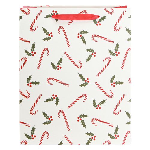 Article Sac en papier sac cadeau cannes de bonbon 26×10×32cm 2pcs