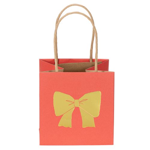 Papier pour sacs cadeaux à motif ruban, 12 cm, lot de 8 | Floristik24.be