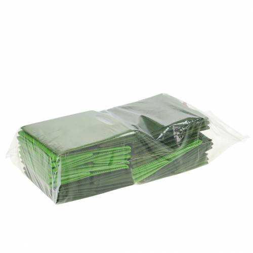 Article Pot de fleurs en sac en papier vert mix 10,5cm 12 pcs