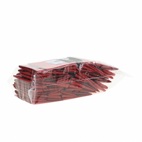 Floristik24 Jardinière en pots de fleurs en sac rouge 8,5cm 12pcs