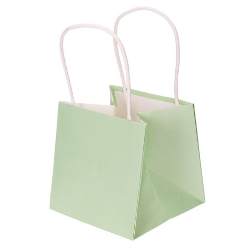 Article Sachet cadeau à motif floral, petit sachet cadeau pour occasions spéciales, 12 cm, lot de 12