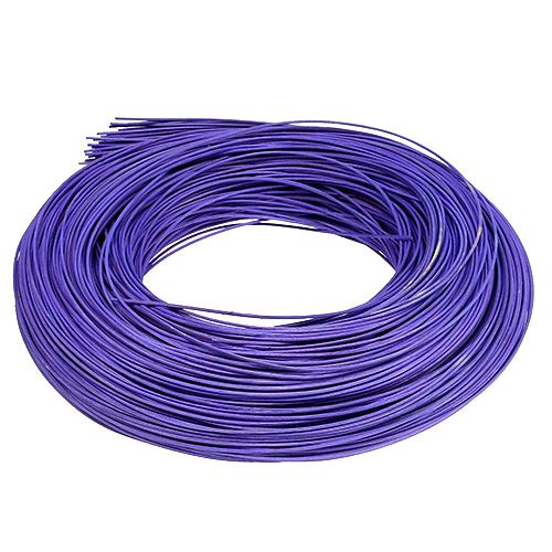 Floristik24 Rotin mauve clair Ø 1,3 mm 250 g