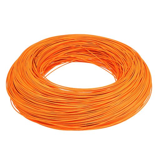 Floristik24 Canne rotin orange clair Ø1.3mm 250g