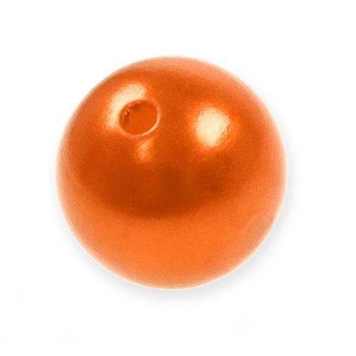 Article Perles décoratives Ø2cm orange 12 pcs