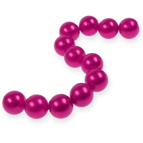 Floristik24 Perles déco Ø2cm rose 12pcs