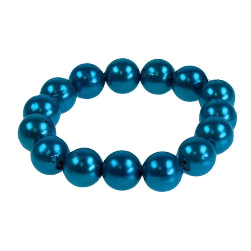 Floristik24 Perles déco Ø8mm bleu 250p