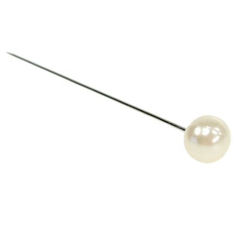 Article Epingles tête perle champagne Ø8mm L65mm 55 pcs