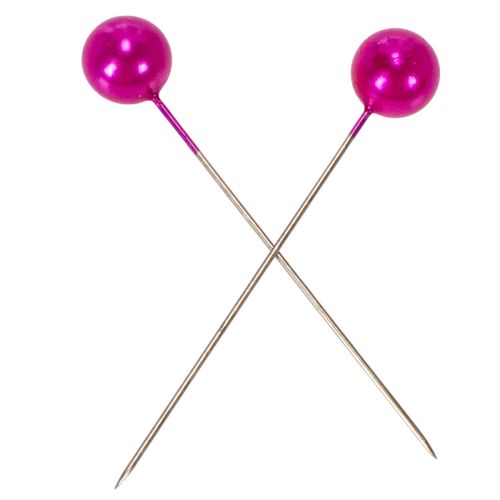 Epingles Tête Perle Rose Ø10mm 60mm | Floristik24.be