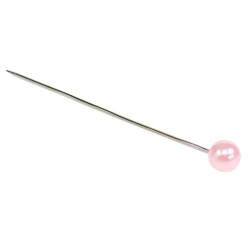 Article Epingles tête perle rose Ø4mm 4cm 150p