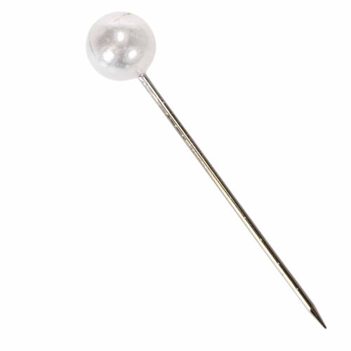 Epingles Tête Perle Blanc
