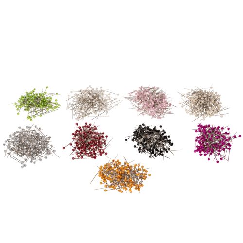 Épingles à tête de nacre Ø4 mm 40 mm couleurs variées MASTER acheter | Floristik24.be