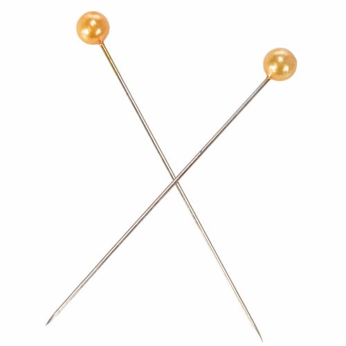 Aiguilles tête perle Ø6mm 65mm orange | Floristik24.be
