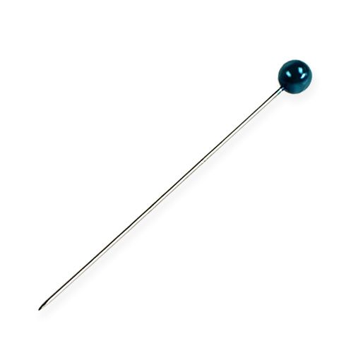 Article Epingles à perler Turquoise Ø6mm 65mm
