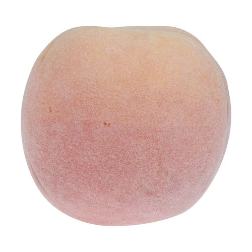 Floristik24 Décoration de fruits artificiels, décoration de pêche, factice alimentaire 7.5cm