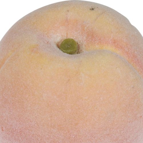 Floristik24 Décoration de fruits artificiels, décoration de pêche, factice alimentaire 7.5cm