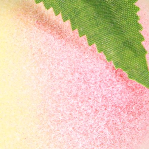 Article Pêcher en pot avec 4 fruits Artificiel H53cm