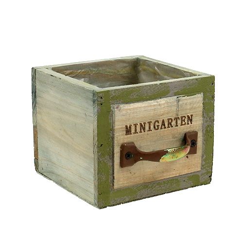 Floristik24 Tiroir à plantes en bois 11,5 cm x 11 cm