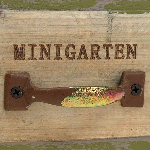 Floristik24 Tiroir à plantes en bois 11,5 cm x 11 cm